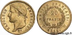 20 francs or Napoléon tête laurée, Empire français 1812 Lille F.516/29