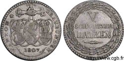 SVIZZERA - CANTONE DEI GRIGIONI 5 batzen 1807