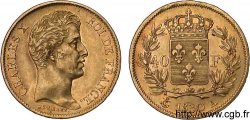 40 francs or Charles X, 2e type 1830 Paris F.544/5