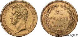 20 francs or Louis-Philippe, Tiolier, tranche inscrite en creux 1831 Paris F.524/2