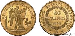 20 francs or Génie, IIe République 1848 Paris F.528/1