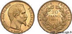 20 francs or Louis-Napoléon 1852 Paris F.530/1 SUP