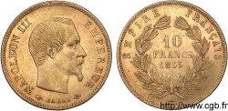 10 francs Napoléon III tête nue 1855 Paris F.506/1
