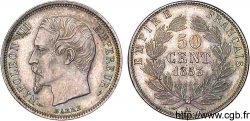 50 centimes Napoléon III, tête nue 1853 Paris F.187/1
