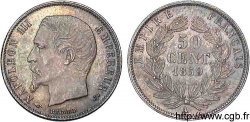 50 centimes Napoléon III, tête nue 1859 Paris F.187/10