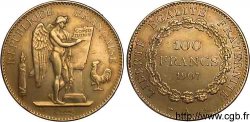 100 francs génie, tranche inscrite en relief liberté égalité fraternité 1907 Paris F.553/1