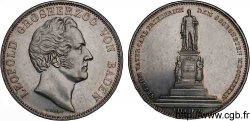 ALLEMAGNE - GRAND-DUCHÉ DE BADE - CHARLES LÉOPOLD FRÉDÉRIC Double thaler d’hommage à son père 1844 Karlsruhe