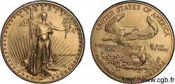 ÉTATS-UNIS D AMÉRIQUE 1/2 once en or ou 25 Dollars MCMLXXXVI, (1986) Philadelphie