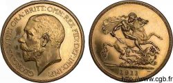 GRANDE-BRETAGNE - GEORGES V Cinq livres, (Five pounds) 1911 Londres