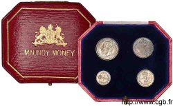 GRANDE-BRETAGNE - GEORGES V “Maundy set”, 4 monnaies 1921 Londres