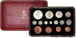 GRANDE-BRETAGNE - GEORGES VI Coffret 1937 ou “Proof set”, 15 monnaies 1937 Londres