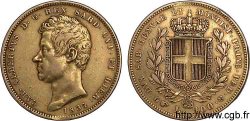 ITALY - KINGDOM OF SARDINIA - CHARLES-ALBERT 100 lires or 1837 Turin