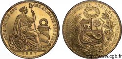 PÉROU - RÉPUBLIQUE 100 Soles 1957 Lima