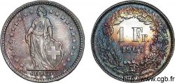 SUISSE - CONFÉDÉRATION HELVÉTIQUE 1 franc 1905 Berne