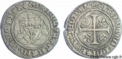 CHARLES VII LE VICTORIEUX Blanc à la couronne 16/06/1455 Laon