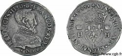 HENRY II Teston à la tête nue, 1er type 1557 Bayonne