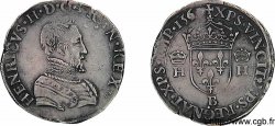CHARLES IX COINAGE IN THE NAME OF HENRY II Teston à la tête nue, 1er type 1561 Rouen