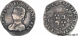 CHARLES IX Teston du Dauphiné 1564 Grenoble