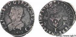 CHARLES IX Demi-teston, 4e type 1566 Bayonne