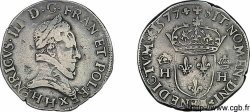 HENRI III Teston, 4e type 1577 La Rochelle