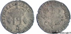 HENRI III Double sol parisis du Dauphiné 1582 Grenoble