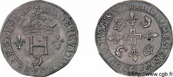 HENRI III Double sol parisis du Dauphiné 1585 Grenoble