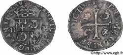 HENRI III Douzain du Dauphiné aux deux H 1588 Grenoble