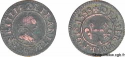 HENRY III Denier tournois, 2e type de Paris 1588 Paris, Moulin des Étuves