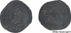 HENRI III Denier tournois, type de Rouen 1582 Rouen