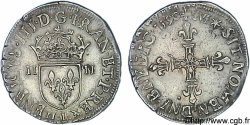 LORRAINE - DUCHÉ DE LORRAINE - HENRI II Quart d écu, écu de face SUP