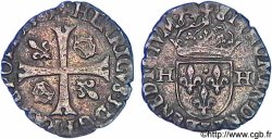 HENRI III Douzain aux deux H, 4e type 1589 Bayonne