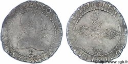 HENRY IV Quart de franc, type de Rouen 1597 Rouen