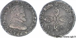 HENRI IV LE GRAND Demi-franc, 1er type de Béarn 1595 Morlaàs