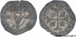 HENRI IV LE GRAND Douzain aux deux H, 2e type 1593 Saint-Lô