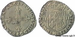 LOUIS XIII Quart d écu de Navarre 1613 Saint-Palais