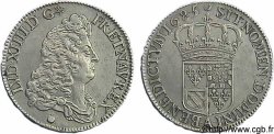 LOUIS XIV  THE SUN KING  Demi-écu de Flandre 1685 Paris fVZ/VZ