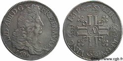 LOUIS XIV THE SUN KING Écu aux huit L, 1er type 1690 Paris