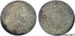 LOUIS XIV THE SUN KING Écu aux trois couronnes 1711 Paris