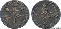 LOUIS XIV LE GRAND OU LE ROI SOLEIL Six deniers dits Dardenne 1711 Aix-en-Provence