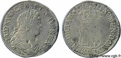 LOUIS XV DIT LE BIEN AIMÉ Quart d écu de Navarre 1718  Lille TB