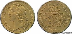 LOUIS XV DIT LE BIEN AIMÉ Louis d’or aux écus ovales, tête ceinte d’un bandeau 1741 Lille