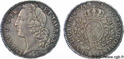 LOUIS XV THE WELL-BELOVED Demi-écu dit “au bandeau” 1759 Paris