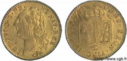 LOUIS XVI Louis d or dit aux écus accolés 1788 Lyon