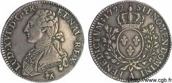 LOUIS XVI Demi-écu dit  aux branches d olivier  1792 Paris XF