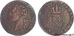 LOUIS XVI (MONARQUE CONSTITUTIONNEL) Demi-sol dit à l écu 1791 Lille