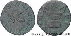 AUGUSTE Quadrans, (PB, Æ 17)