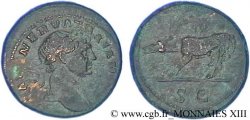 TRAJAN Quadrans, (PB, Æ 15)