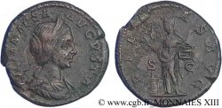 GIULIA MAESA Moyen bronze, dupondius ou as, (MB, Æ 26)