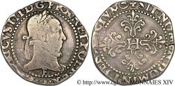 HENRI III Franc au col plat 1581 Angers