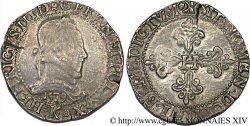 HENRI III Franc au col plat 1579 Bordeaux
